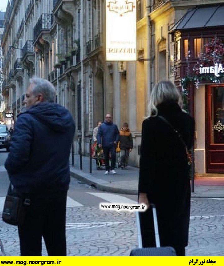 عکس مهران مدیری در پاریس