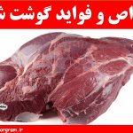 خواص گوشت شتر