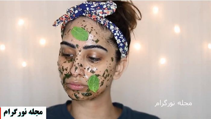 ماسک نعنا عسل و تخم مرغ