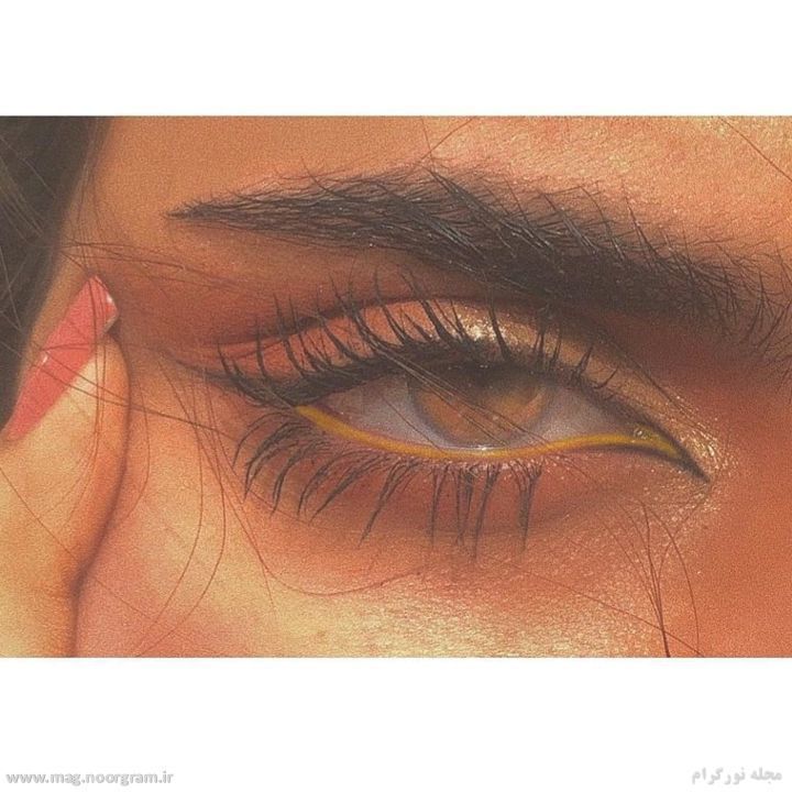 عکس دختر چشم آبی برای پروفایل