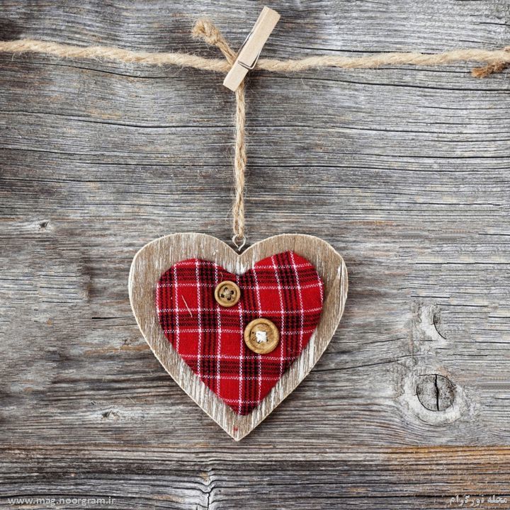 عکس قلب قرمز خوشگل برای پروفایل