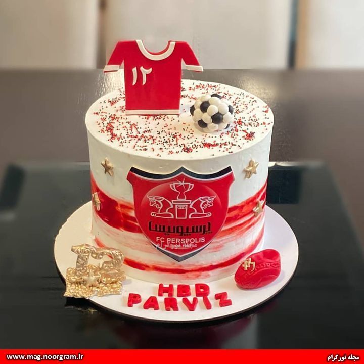 عکس کیک پرسپولیس