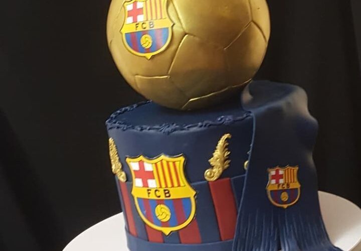 کیک تولد فوتبالی