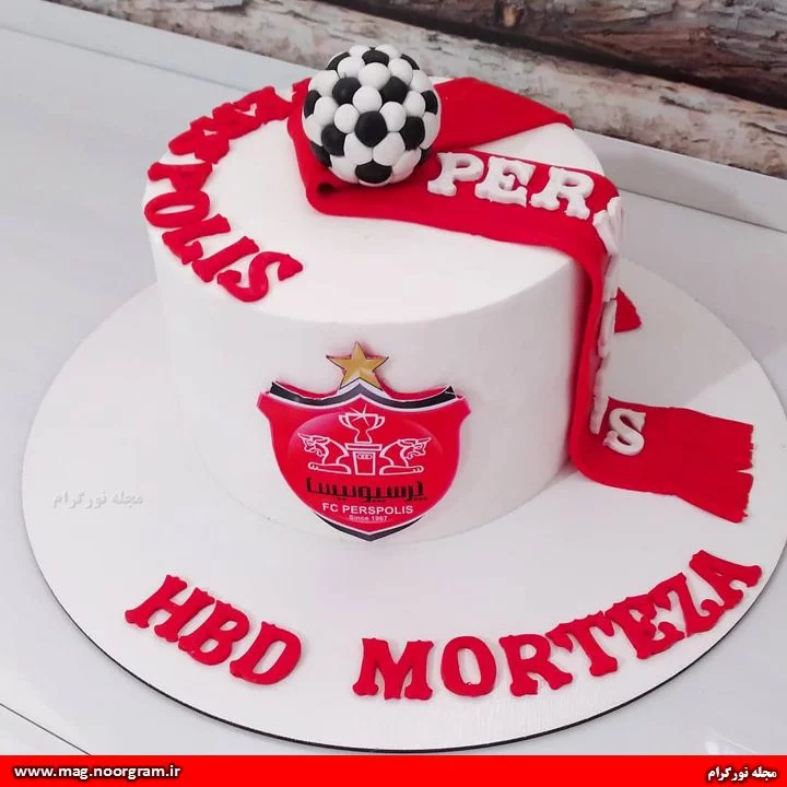 کیک تولد پرسپولیس
