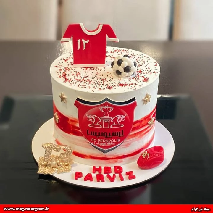کیک تولد پرسپولیسی
