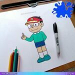 نقاشی فانتزی خیلی ساده