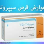 عوارض قرص سیپروتد