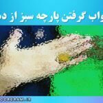 تعبیر خواب گرفتن پارچه سبز از دست سید