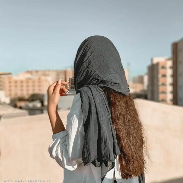عکس دختر چهره نامعلوم
