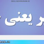 تقصیر یعنی چه