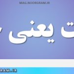 طینت یعنی چه