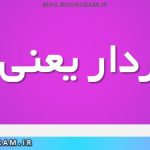 برخوردار یعنی چه