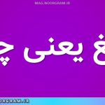 یبلغ یعنی چه