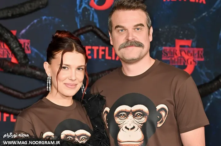 Millie Bobby Brown & David Harbour