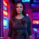 Nina Dobrev Talks