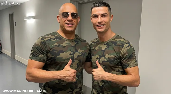 Vin Diesel & Cristiano Ronaldo
